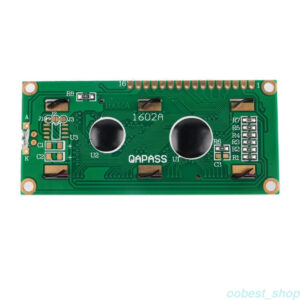 LCD Characters Display 16x02 green and Blue color and IIC / I2C / Interface adapter - LCD_Only