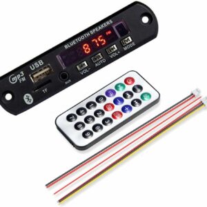 Bluetooth MP3 Decoding Board Module with inbuilt SD Card Slot / USB / FM / and Remote Control