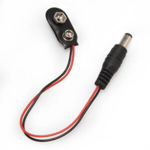 9v battery buckle DC holder