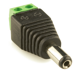 DC Plug(Male) to Screw Terminal Adapter