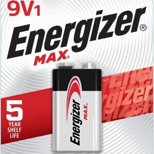 Energizer Max 9V Battery 1 Pack
