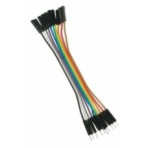 jumper wires 10 wires each set - M/F-10cm