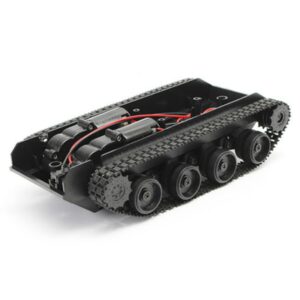 Smart Robot Tank Car Chassis Kit Rubber Track