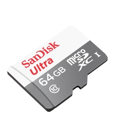 SanDisk 64GB Ultra microSDXC UHS-I Memory Card