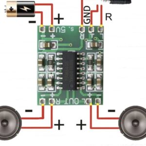 PAM8403 2x3W Mini Digital Power Amplifier Stereo Audio