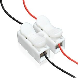 2 Way Quick Push Type Lock Electric Wire Connectors