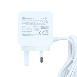 Official Raspberry Pi 5 USB-C 27W PSU 5v 5a