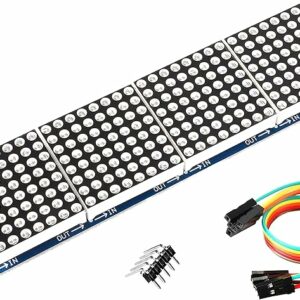 MAX7219 4-in-1 dot matrix display controller for arduino