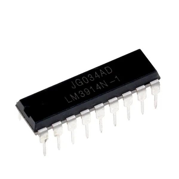 LM3914N LED Bar Graph Display Driver IC – Voltage Level Indicator